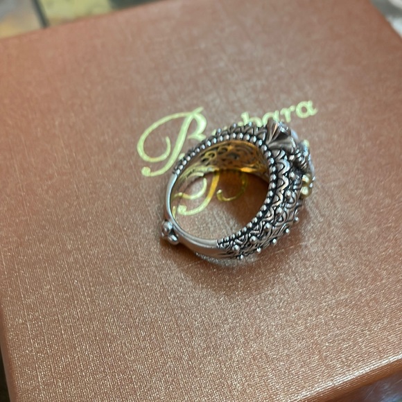 Barbara Bixby 18 K Sterling ring - Picture 6 of 7